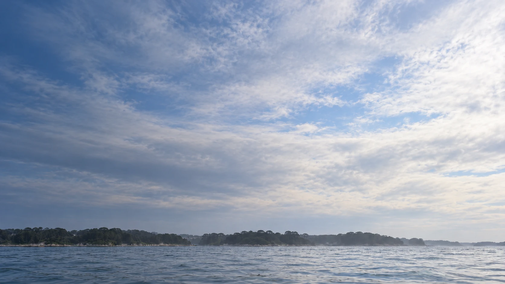 Ciel voilé sur le Golfe